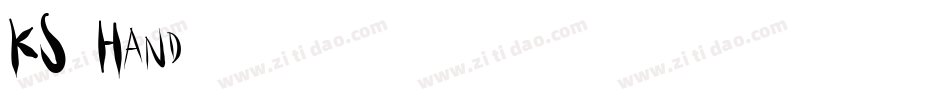 KS Hand字体转换